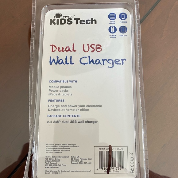 ⭐️5/$25 Dual USB wall charger - Picture 2 of 2
